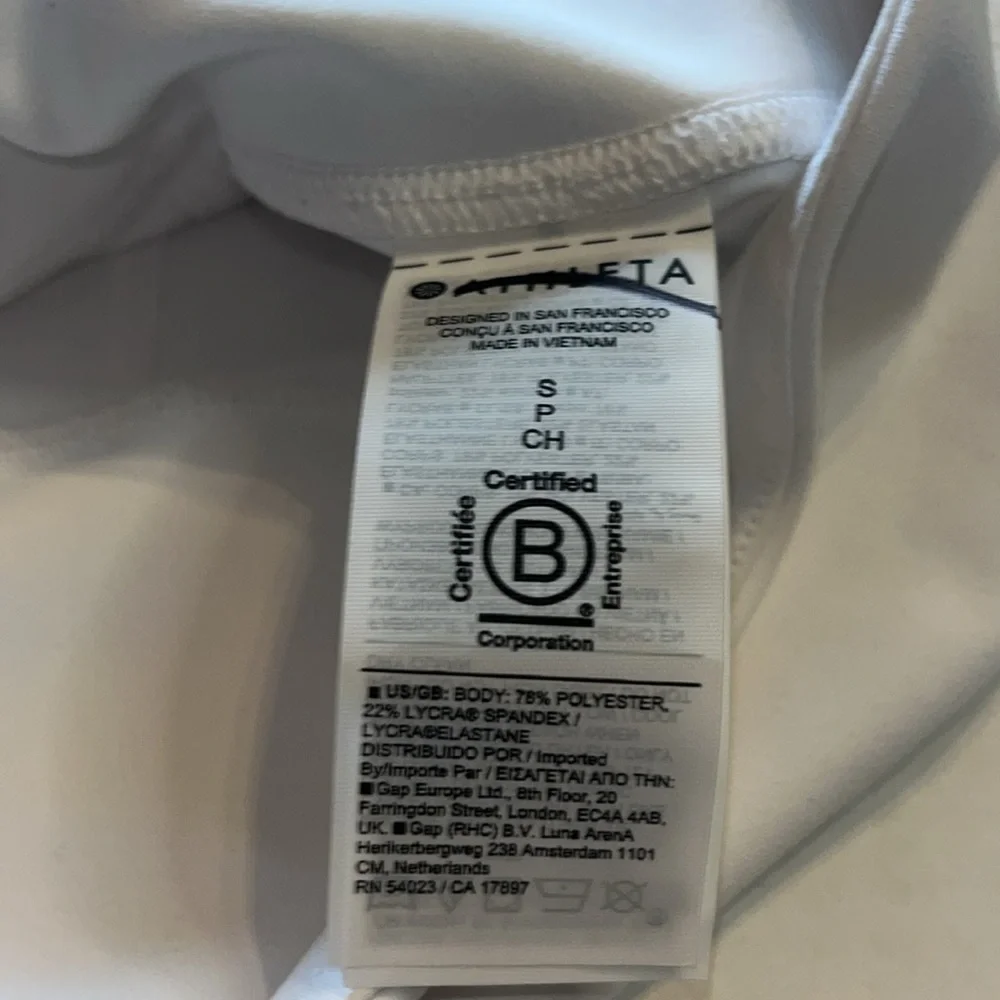Athleta new white